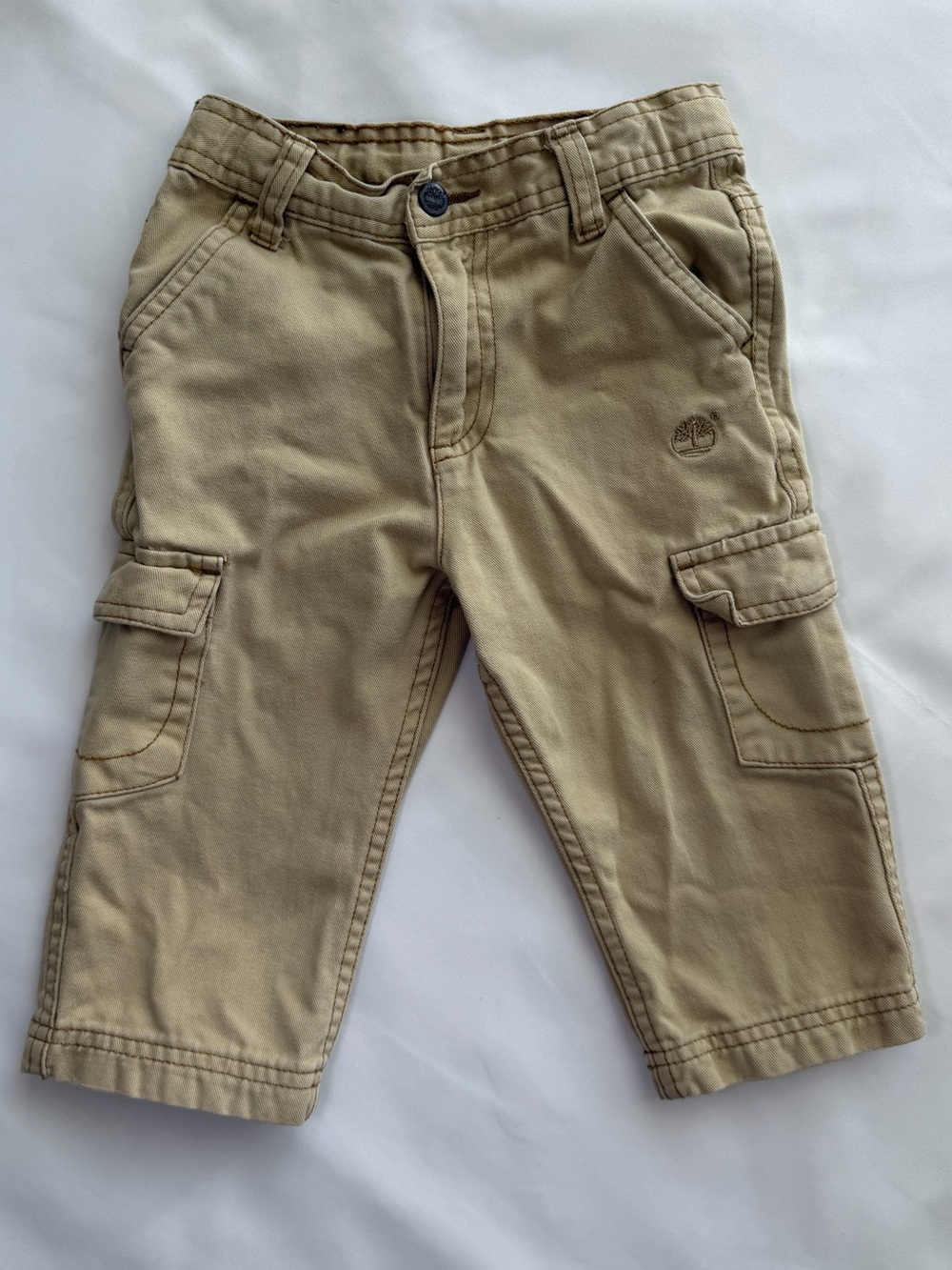 Timberland Kids Tan Khaki Cargo Pants
